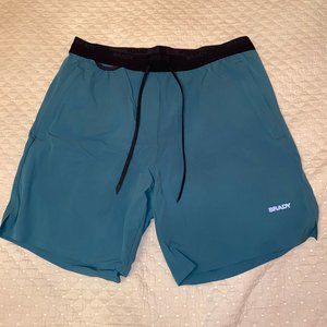 BRADY Brand Zero Weight Train Short in Spruce Green
